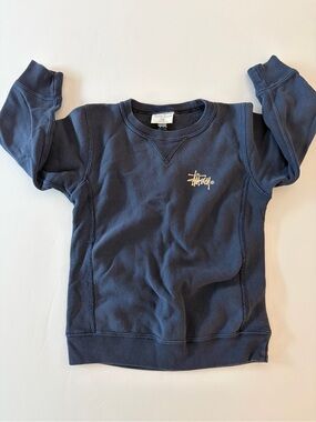 Rare VTG Champions Reverse Weave Collab Stussy Sweatshirt Kids 4-6T Made USA 90s